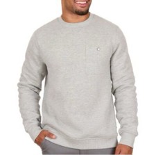 Coleman Men's Long Sleeve Comfort Fit Sherpa Lined Chest Pocket Crew Small S