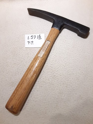 True Temper Geologist Stone Masons Rock Brick Pick Hammer USA 1.57 LBS - Picture 2 of 12