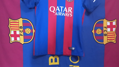 Barcelona Home football shirt 2016 - 2017 Nike 777029-415 Young