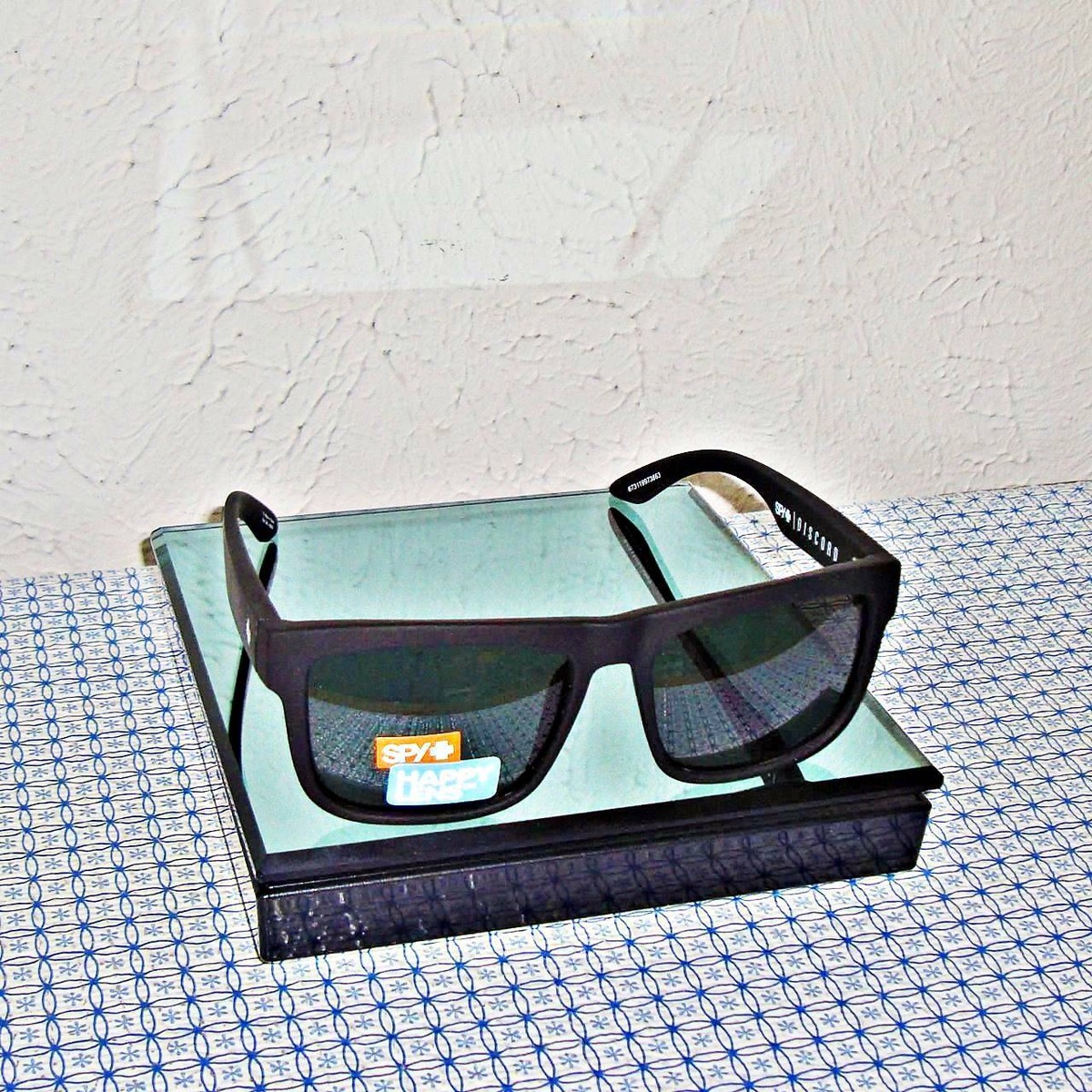 Matte Black Spy Optic Discord Soft Matte Black Happy Lens Spy