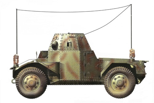 Panhard AMD 178 casemate commandement/radio, France 40, 1:35 résine ALBY - Foto 2 di 9