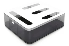 Sandwich Bag Organizer Drawer Storage – 4 Slot Kitchen Ziplock Bag Holder Dispen