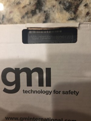 Gmi D5072D 2 Channel Temperature Signal Converter 