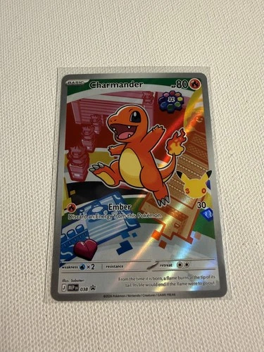New Listing2026 POKEMON MEP EN-ME BLACK STAR PROMO 038 CHARMANDER FIRST EDITION