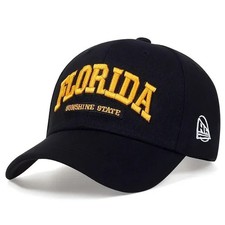 Unisex Letter Embroidery Baseball Caps Outdoor Adjustable Casual Hats Sports Cap