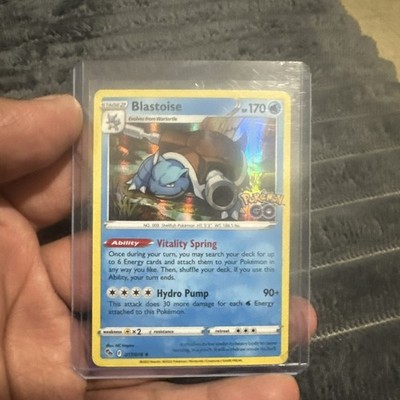 Blastoise 017/078 Pokémon GO Reverse Holo