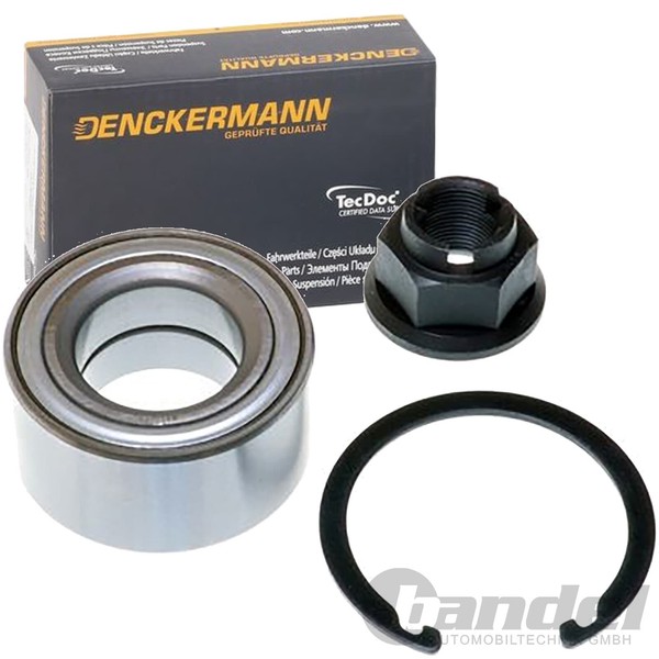 Denckermann Radlager Satz Vorderachse Passend FüR Volvo S40 V40 | W413249-image