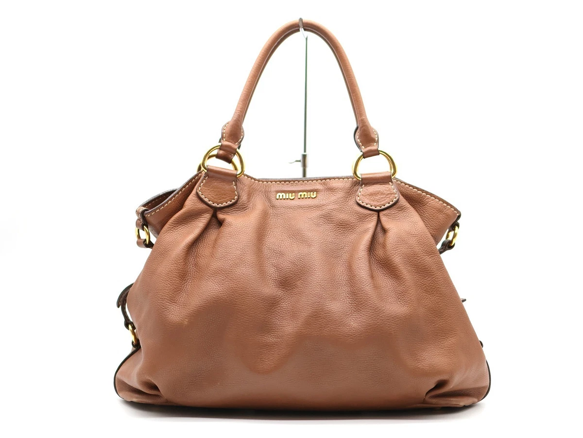 Miu Miu Tote Brown Bags & Handbags for Women for sale | eBay