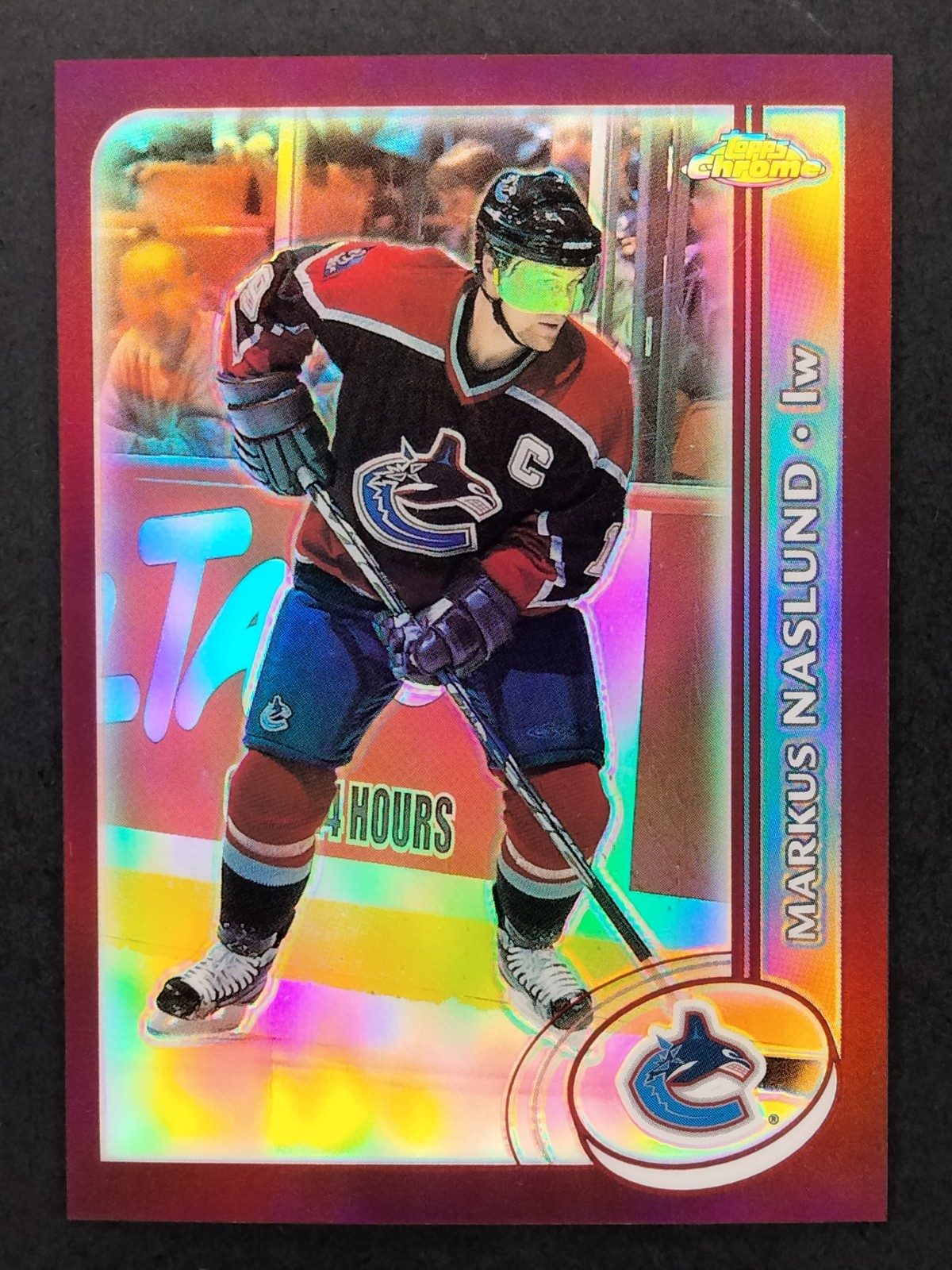 2002-03 Topps Chrome - Markus Naslund #32 Refractor Vancouver