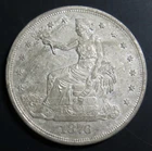 US Trade Dollar 1876 S. High Grade