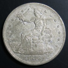 US Trade Dollar 1876 S. High Grade