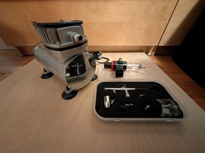 Master Airbrush ECO KIT-17 Pro Gravity Feed G22 TC-20 Set W/ Hose