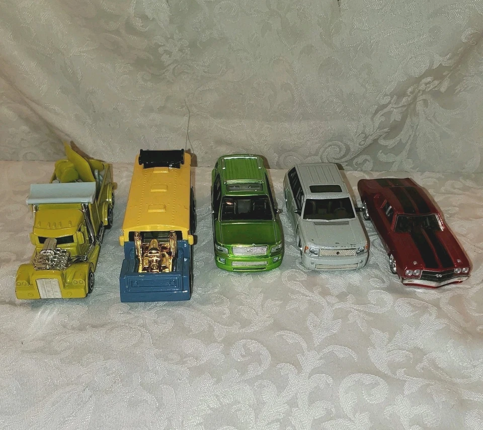 Hot Wheels Dropstars 1/50 Lot Of 5 - Image 2 of 4