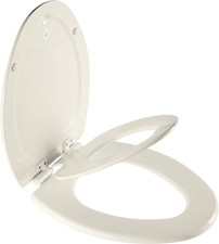 Nextstep2 Toilet Seat with Built-In Toddler Potty Training Seat, Slow Close, Eas