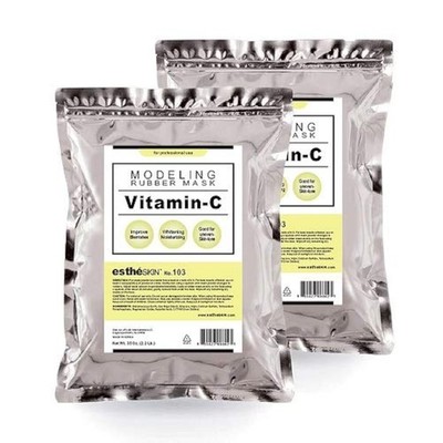 (2 pack) No.103 Vitamin-C Modeling Mask Powder for Professional Facial Treatm...