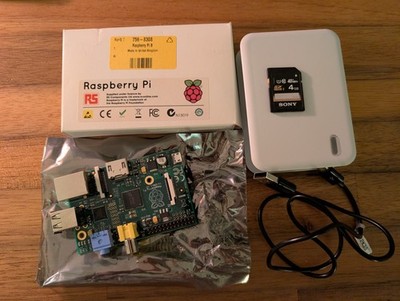 Raspberry Pi 1 Model B Rev 2 (2011)   Original   mit Gehäuse & SD-Karte