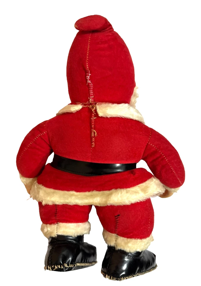 Peluche de colección de 1950 RUSHTON Co. Star Creation Co. Co. Co. Co. Co. Co. de colección Coca-Cola Santa Claus Foto 2 de 4
