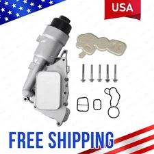 Aluminum Oil Cooler Filter Housing For 2014-19 Mini Cooper BMW X1 X2 11428585235