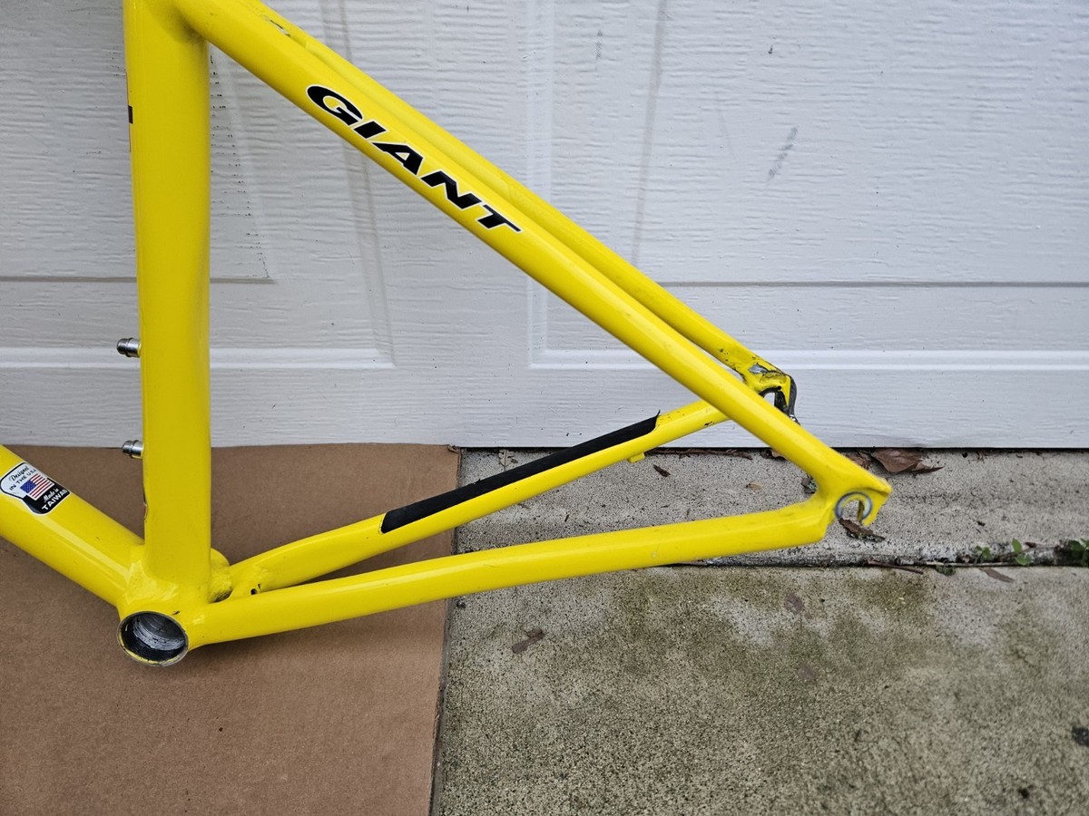 Small 44cm Giant TCR 2 Aluminum Road Bike Frame + Carbon Fork low 