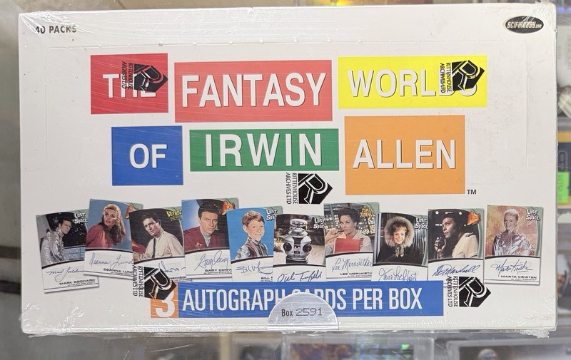2004 The Fantasy Worlds Of Irwin Allen Factory Sealed Box of 40 Packs 4000 Made