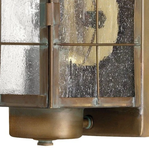 Aged Brass Wallmount - 13 1/4" High - Picture 3 of 9