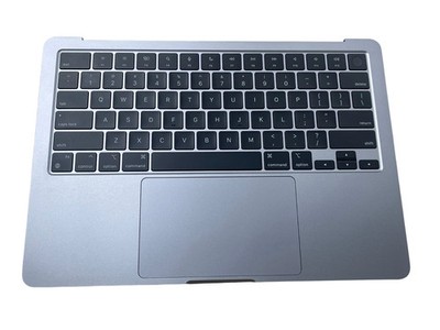 Genuine MacBook Air 13'' M2 2022 A2681 Keyboard Palmrest Top Case Cover Gray A-