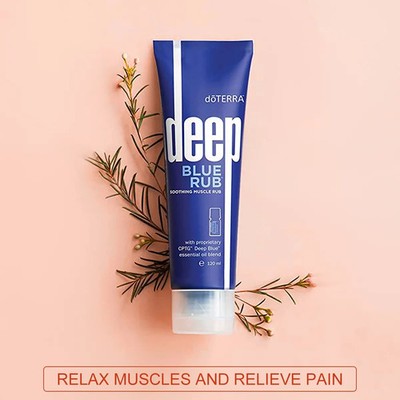 4 PACKS DoTerra Deep Blue Rub Topical Cream New Sealed 4oz / 120ml