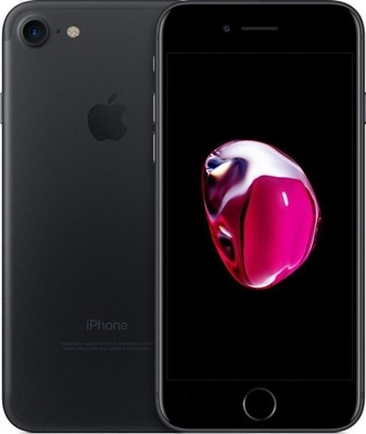 Apple iPhone 7 128GB Schwarz Ohne Simlock iOS Smartphone 12MP Kamera