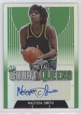 2021-22 Leaf Metal Court Queens Green Rainbow /10 NaLyssa Smith #CQ-NS1 Auto 8d2