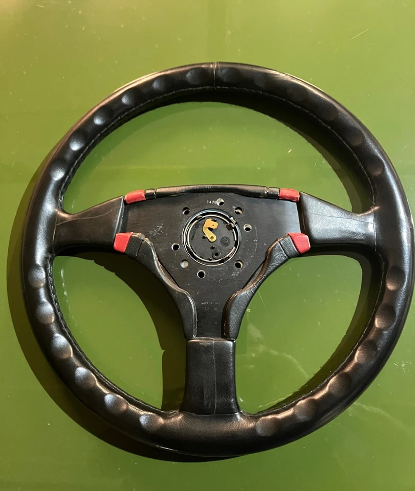 Lederlenkrad Org.Fiat Uno Turbo - Bild 2 von 3