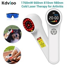 1760mW Red Light Laser for Pain 660nm 810nm 980nm Laser Therapy for Arthritis