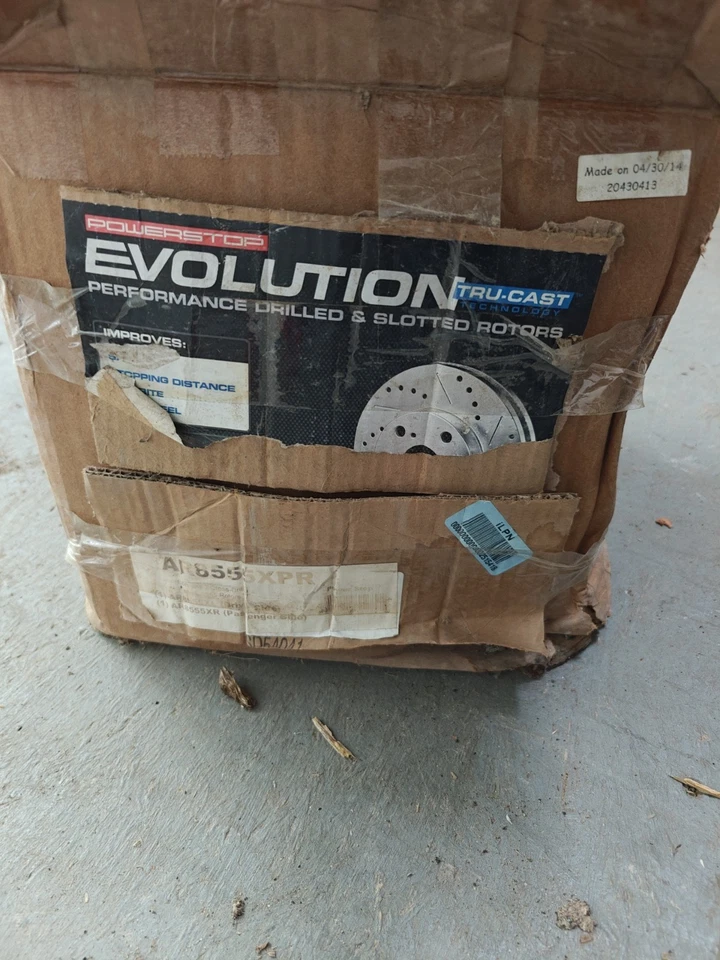 Juego de rotor delantero de freno delantero PowerStop - se adapta a Ford F-150 1997-2000 Foto 3 de 3