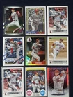 Shohei Ohtani 9 Card Topps Bowman Refractor Lot Various Inserts and Subset cards