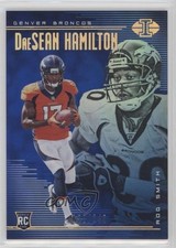 2018 Panini Illusions Trophy Collection Blue /249 DaeSean Hamilton Rod Smith 0b2