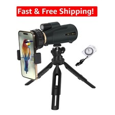 High-Quality Monocular with Smartphone Adapter - Ideal for Nature Lovers