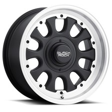 Black Rock 909s Type D Rim 17x8 5x114.35x120.65 Offset 0 Silver Quantity Of 4
