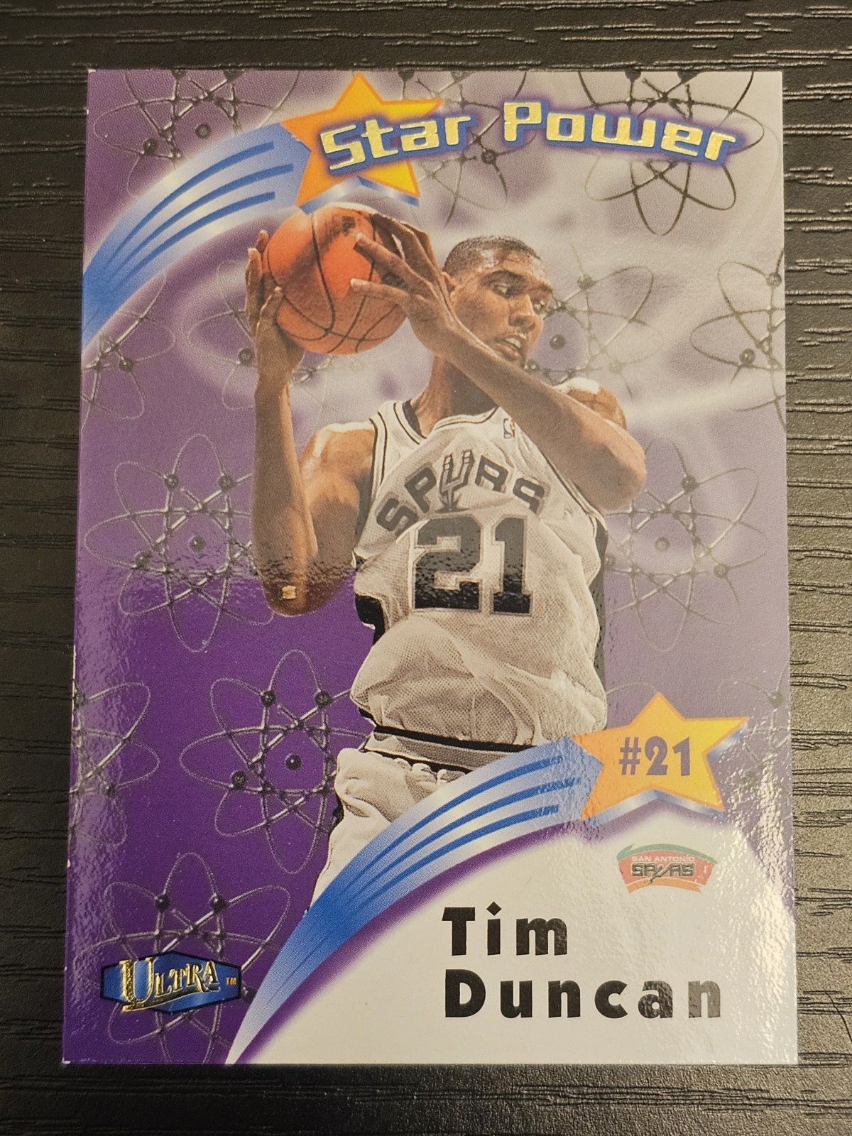 1997-98 Fleer Ultra - Star Power Tim Duncan #18 SP (RC)