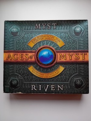 Ages of Myst Big Box Jubiläumsausgabe zum fünften Jahrestag 1997 Riven Cyan, PC