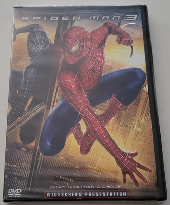 Spider-Man 3 (DVD, 2007, 1-Disc) Brand New Factory Sealed! Marvel Peter Parker!