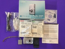 Canon SD630 Dig. ELPH 6.0MP w/ Box/Manual/Disc + New Battery & Charger complete*