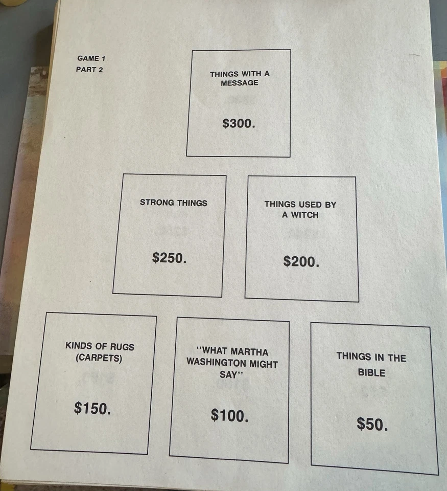 RARE VINTAGE 1986 THE $25,000 PYRAMID BOARD GAME CARDINAL NO. 5050 DICK CLARK - Image 4 of 4