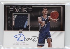 2021-22 Panini Noir RPA Color 97/99 Santi Aldama #354 Auto 1rr7