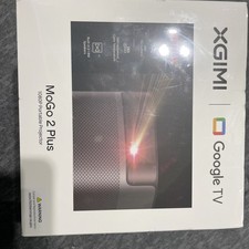 XGIMI Google TV MoGo 2 Plus 1080P Portable Projector 400 ISO Lumens NEW SEALED