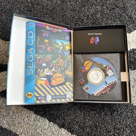 SEGA CLUB KIDS ON SITE SEGA CD, CASE, MANUAL