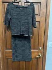 Ivanka Trump Large 2 Piece Sweater Skirt Set 
