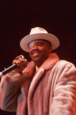 Slick Rick performs at the 98.7 Kiss FM's R&B Jam 2001 at Madison - Old Photo 1
