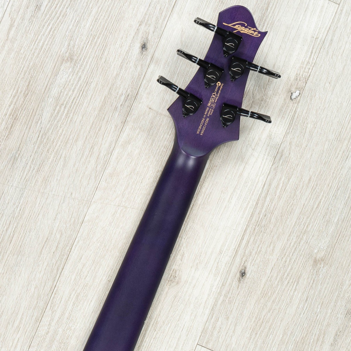 Legator HB5F Multi-Scale 5-String Bass, Satin Purple Burl | eBay