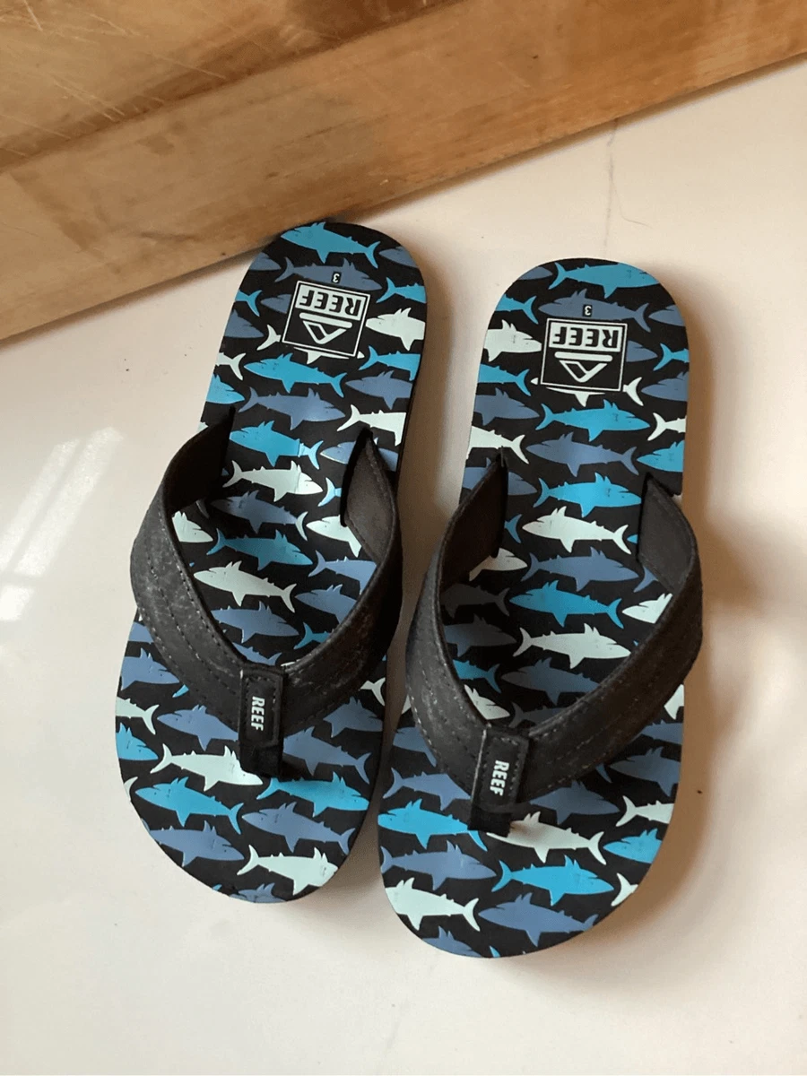 Reef boys cheap flip flops