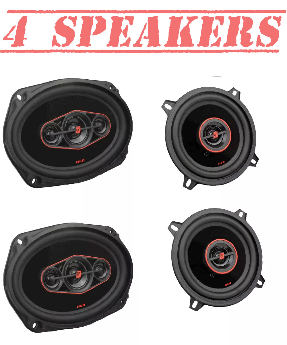 4-полосные автомобильные колонки серии Cerwin Vega 6x9 HED 525 2-полосные коаксиальные колонки 24790₽