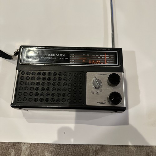 Vintage Radio Hanimex Model No 7500A AM FM TV-1 TV-2 WB - Picture 2 of 7